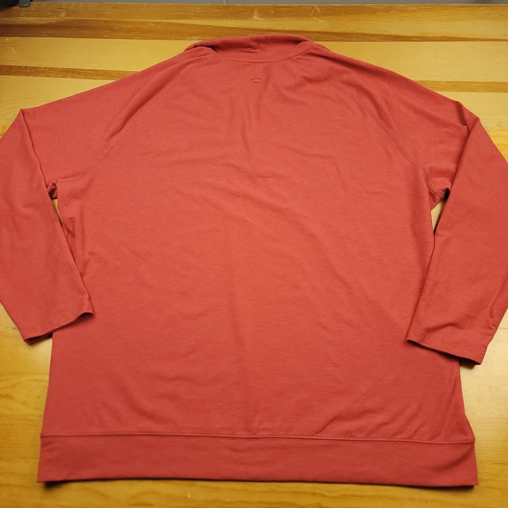 Onward Reserve XL Pullover 1/4 Zip Long Sleeve Salmon Athletic Mens - Picture 10 of 14